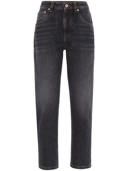 Straight-leg cropped jeans Brunello Cucinelli | MA095P5847C8999